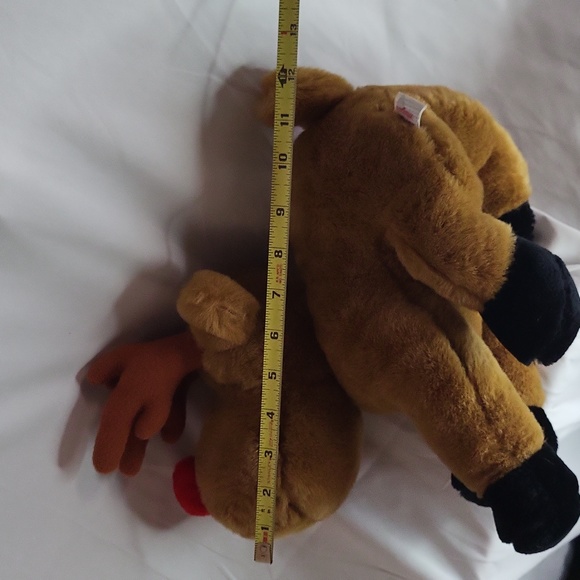 Rudolph the Red nose Reindeer Mary Meyers Vintage 1990s plush 12" - Picture 11 of 12